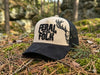 Drop 002: Skull "Stag" Trucker - Ridge Line Sand